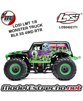 LOSI LMT 1/8 MONSTER TRUCK BLX 3S 4WD RTR ( GRAVE DIGGER)

Ref: LOS04021T1