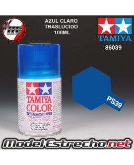 PS-39 SPRAY AZUL CLARO TRASLUCIDO 100ML TAMIYA LEXAN POLICARBONATO

Ref: PS-39