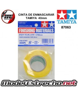 CINTA DE ENMASCARAR TAMIYA 40mm

Ref: 87063