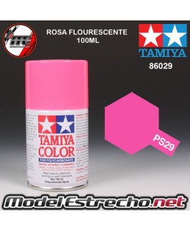 PS-29 SPRAY ROSA FLOURESCENTE 100ML TAMIYA LEXAN POLICARBONATO

Ref: PS-29