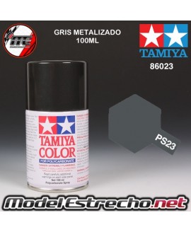 PS-23 SPRAY GRIS METALIZADO 100ML TAMIYA LEXAN POLICARBONATO

Ref: PS-23