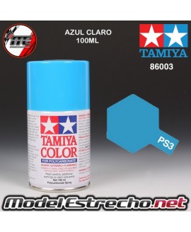 PS-3 SPRAY AZUL CLARO 100ML TAMIYA LEXAN POLICARBONATO

Ref: PS-3