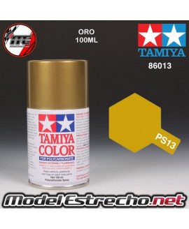 PS-13 SPRAY ORO 100ML TAMIYA LEXAN POLICARBONATO

Ref: PS-13