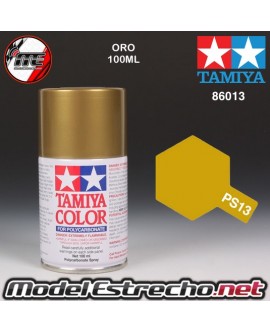 PS-13 SPRAY ORO 100ML TAMIYA LEXAN POLICARBONATO

Ref: PS-13