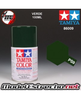 PS-9 SPRAY VERDE 100ML TAMIYA LEXAN POLICARBONATO

Ref: PS-9