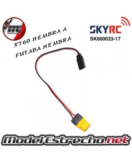 CABLE DE CARGA XT60 A FUTABA HEMBRA

Ref: SK600023-17
