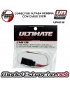 CONECTOR FUTABA HEMBRA CON CABLE 20cm

Ref: UR46136