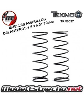 MUELLES DELANTERO AMARILLOS TEKNO EB48

Ref: TKR6037