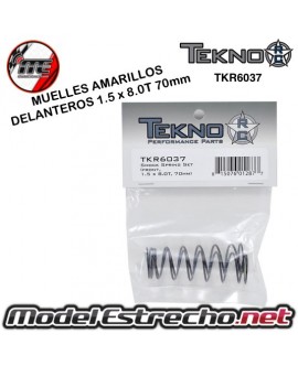 MUELLES DELANTERO AMARILLOS TEKNO EB48