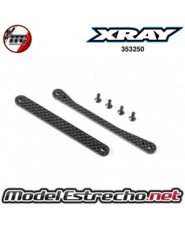 XRAY XB8 GRAPHITE BRACES FOR CHASIS SIDE GUARDS SET   

Ref: 353250