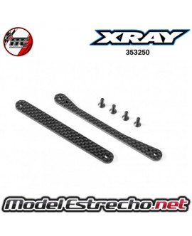 XRAY XB8 GRAPHITE BRACES FOR CHASIS SIDE GUARDS SET   

Ref: 353250