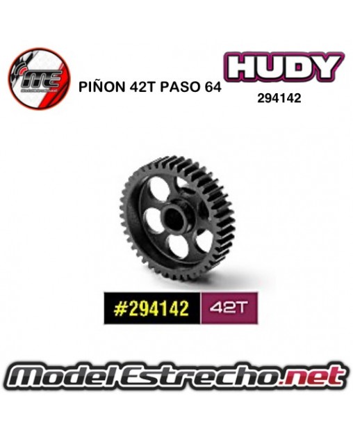 PIÑON 42T PASO 64DP HUDY

Ref: 294142
