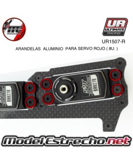 ULTIMATE ARANDELAS ALUMINIO PARA SERVO ROJO  (8u.)

Ref: UR1507-R
