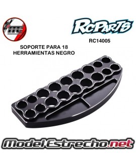 SOPORTE PARA 18 HERRAMIENTAS NEGRO

Ref: RC14005