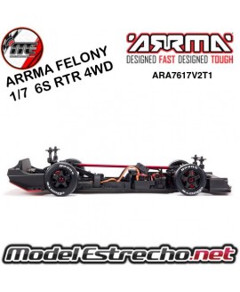 ARRAMA FELONY 1/7 6S BLX STREET BASH