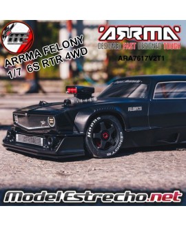 ARRMA FELONY 1/7 BLS 6S 4WD RTR BLX