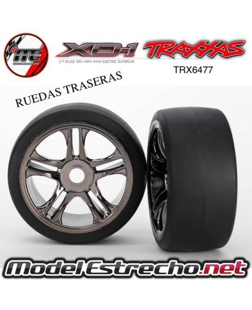RUEDAS TRASERAS TRAXXAS X0-1