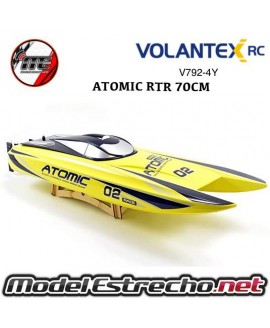LANCHA VOLANTEX RACENT ANGRY SHARK 81cm  BRUSHLESS  2,4Ghz RTR