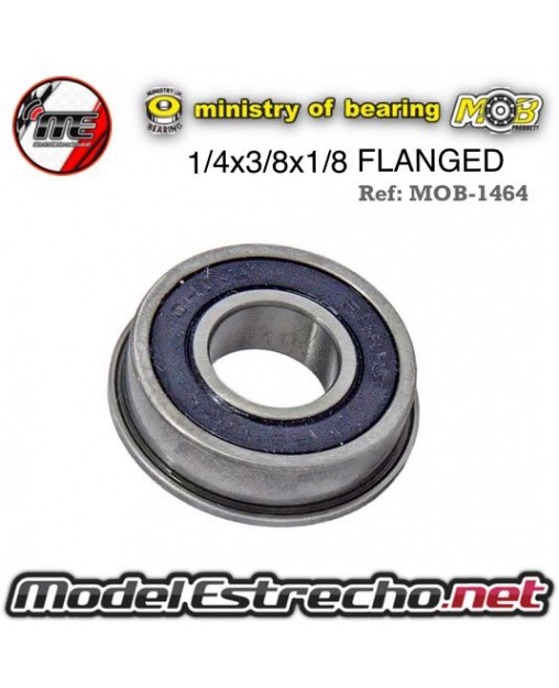 RODAMIENTO 1/4x3/8x1/8 FLANGED 2RS (1U.) 

Ref: MOB-1464