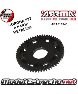 CORONA METALICA 57T 0.8 MOD ARRMA

Ref: ARA310945