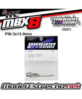 PIN CARDAN RUEDAS 3x13.8 MUGEN MBX 6/7/7R/8

Ref: C0271
