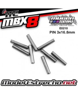 PIN HEXÁGONO RUEDAS  MBX6/7/7R/8

Ref: E0210