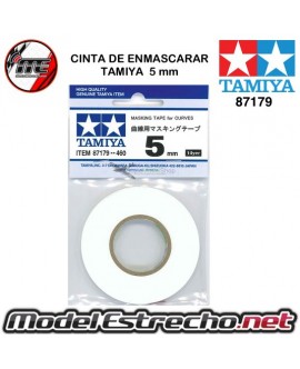 CINTA DE ENMASCARAR TAMIYA 5mm

Ref: 87179