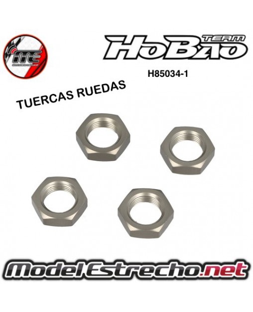 TUERCAS RUEDAS HOBAO HYPER (4U.)

Ref: H85034-1