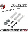 SOPORTE ALERON METALICO HOBAO HYPER 7, 8, SS Y VS NITRO Y ECO