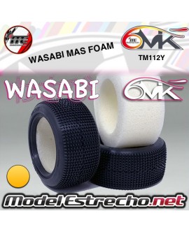 6MIK WASABI 1/10 TRASERA NARANJA + INSERTO Ref: TM112O