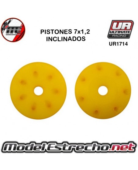 PISTONES AMORTIGUADOR ULTIMATE 1.2 mm x 8 AGUJEROS