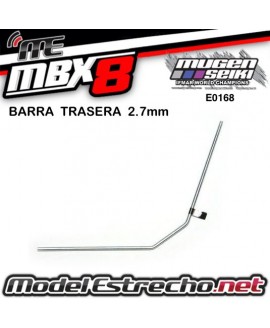BARRA ESTABILIZADORA TRASERA MUGEN MBX 7/8 2.7mm

Ref: E0168