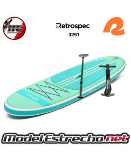 TABLA PADEL SURF HINCHABLE RETROSPEC WEEKENDER 10" VERDE AGUA

Ref: 3291