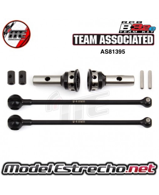 ASSOCIATED RC8B3.1 CVA DRIVESHAFTS BONES 94mm
