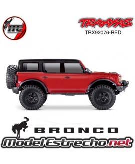 TRAXXAS TRX-4 BRONCO 2021 ROJO

Ref: TRX92076-4RED