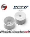 XRAY LLANTAS 4WD TRASERA 1/10 12mm BLANCAS (2u.)