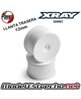 XRAY LLANTAS 2WD / 4WD TRASERA 1/10 12mm BLANCAS (2u.)

Ref: 329901