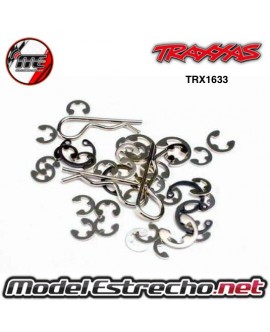E-CLIPS / C-RINGS TRAXXAS

Ref: TRX1633