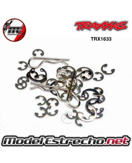E-CLIPS / C-RINGS TRAXXAS

Ref: TRX1633