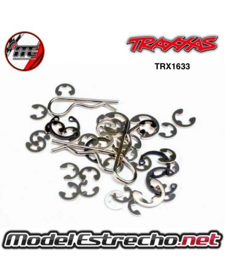 E-CLIPS / C-RINGS TRAXXAS

Ref: TRX1633