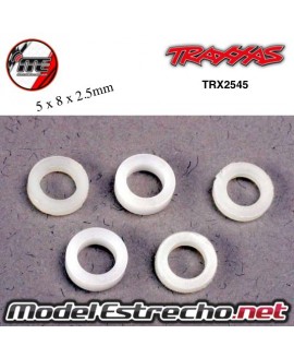 CASQUILLOS DE PLASTICOS 5 x 8 x 2.5 mm (4U.) TRAXXAS

Ref: TRX2545