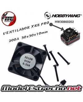 VENTILADOR HOBBYWING XR8 PRO G2 3010BH 6V. 18000RPM

Ref: HW30860202