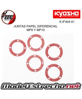 JUNTAS CAJA DIFERENCIAL CENTRAL KYOSHO MP9 Y MP10

Ref: IF404-01