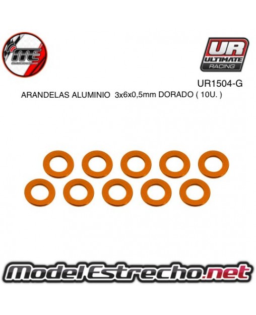 ULTIMATE ARANDELAS AJUSTE CAMPANA 0.1 - 0.2 - 0.3 mm