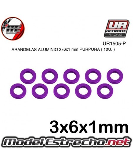 ULTIMATE ARANDELAS AJUSTE CAMPANA 0.1 - 0.2 - 0.3 mm