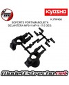 KYOSHO SOPORTE DELANTERO PORTAMANGUETA INFERNO MP10 16 DEG. ALUMINIO