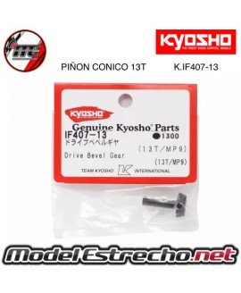 PIÑON CONICO 13T KYOSHO MP9 Y MP10

Ref: IF407-13