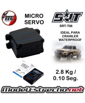 SERVO SRT 1/8 CAJA METALICA PIÑON METALICO BH9022