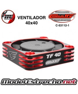 VENTILADOR DE REPUESTO COMPETICION YEAH RACING 40x40x10mm