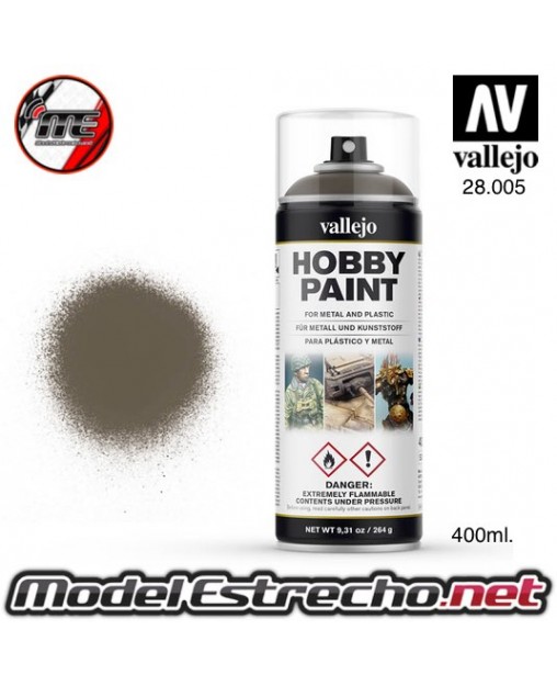 VALLEJO HOBBY PAINT AEROSOL US VERDE OLIVA 05- 400ML.

Ref: 28005